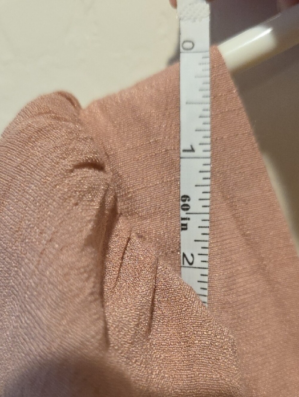 Smocked Ruffle Strap Maxi Dress - Blush Pink - Picture 6 of 8